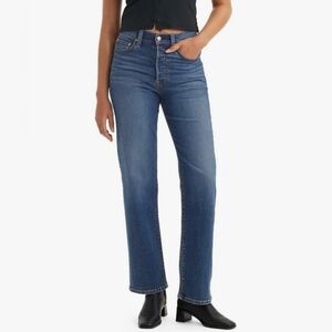 Levi's Womens Ribcage Straight Full Length Jeans